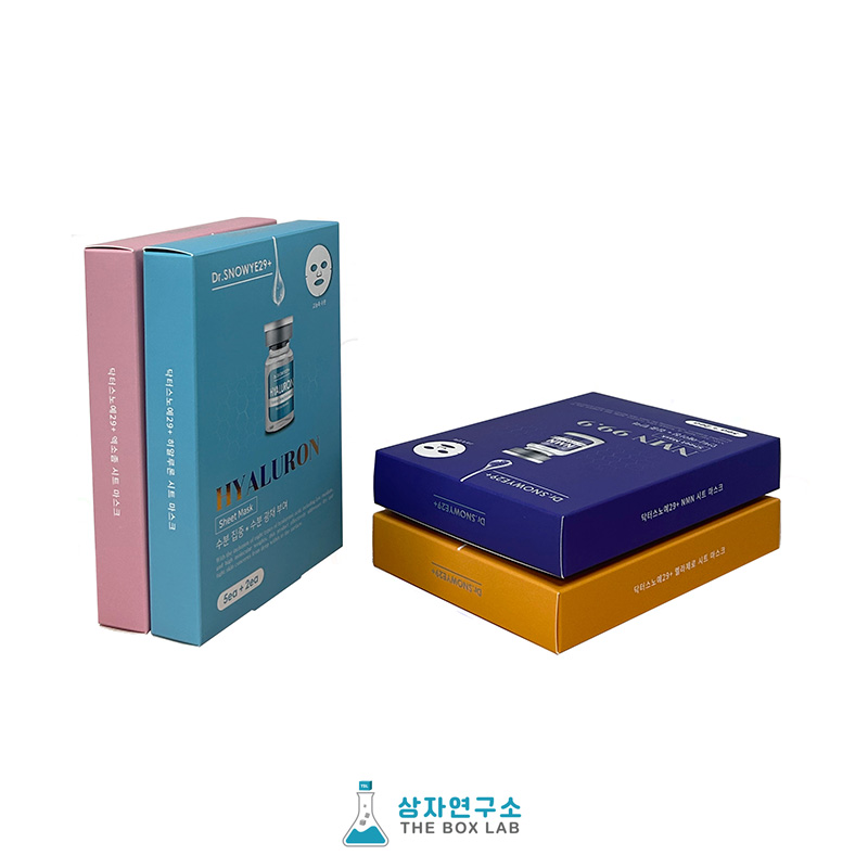마스크팩 4종(단상자/맞뚜껑)