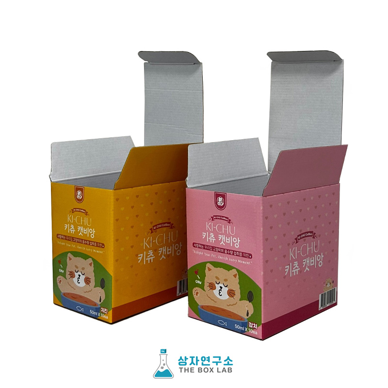 고양이 영양제 2종(DP박스/삼면접착)