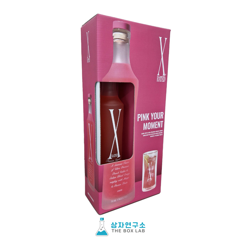 주류 세트박스(합지박스+고정패드/삼면뚜껑)