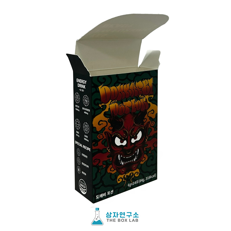 도깨비 포션 (단상자/삼면접착 뚜껑변형)