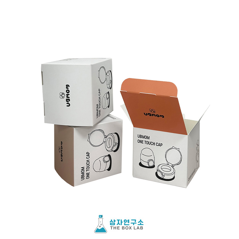 젖병 원터치캡 3종(단상자/삼면뚜껑)